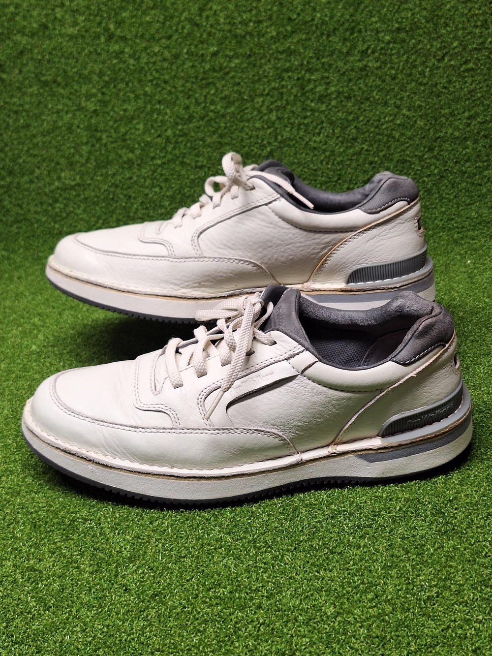 Rockport ProWalker 9000 Limited Edition Mens White Leather Vibram Sneakers Sz 10